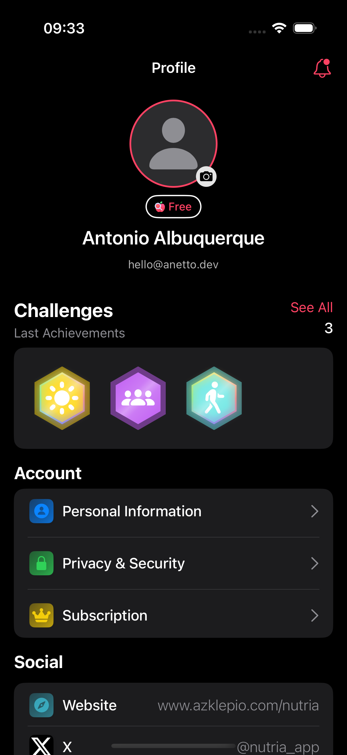 Nutria App Screenshot 2